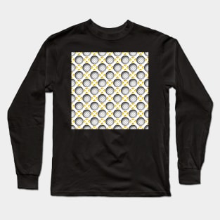 Colorful 3d Geometric Pattern Long Sleeve T-Shirt